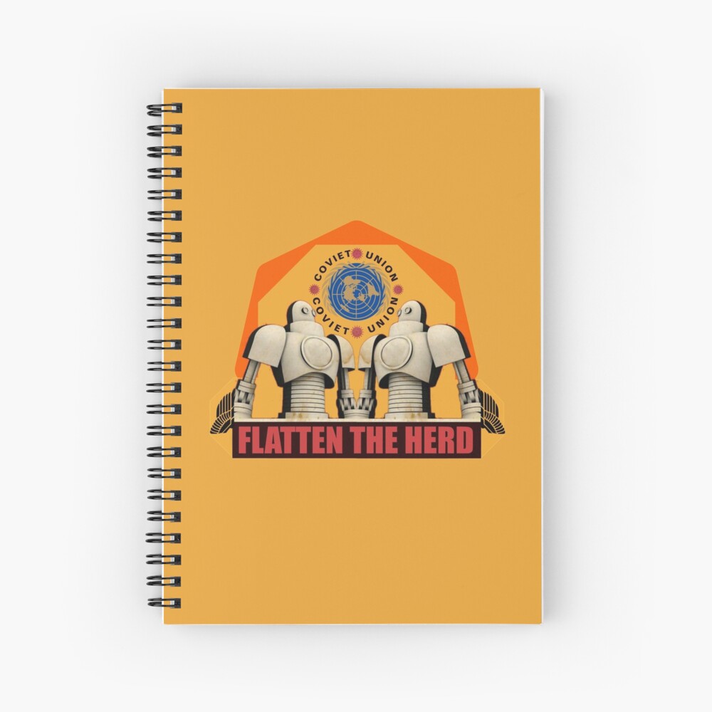 Item preview, Spiral Notebook designed and sold by TheCovietUnion.