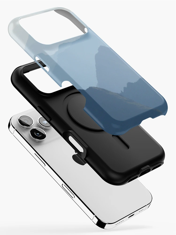 Thumbnail 2 of 4, iPhone Case, Blue Ridge designed and sold by BloompodDesigns.