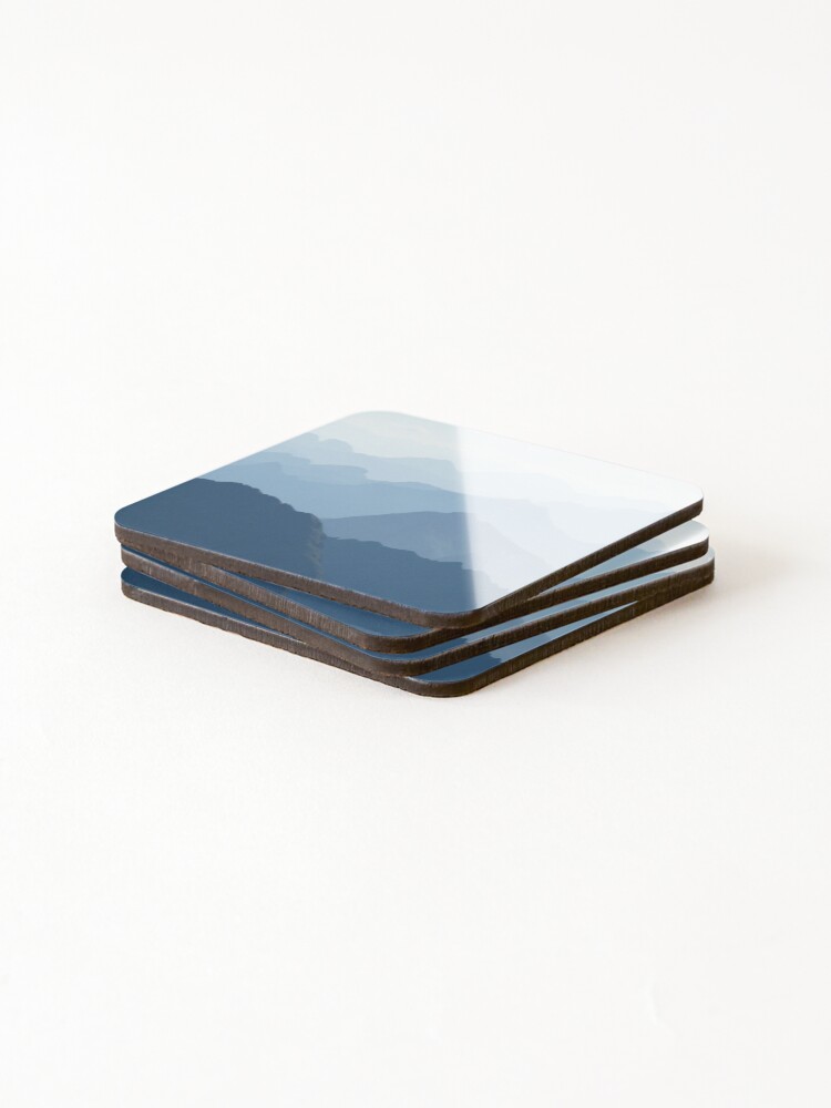 Thumbnail 4 of 5, Coasters (Set of 4), Blue Ridge designed and sold by BloompodDesigns.