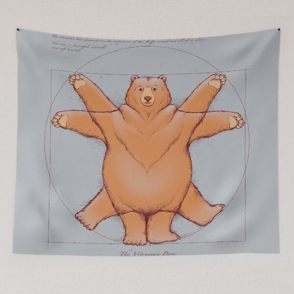 Item preview, Vetruvian bear designed and sold by ewoio.