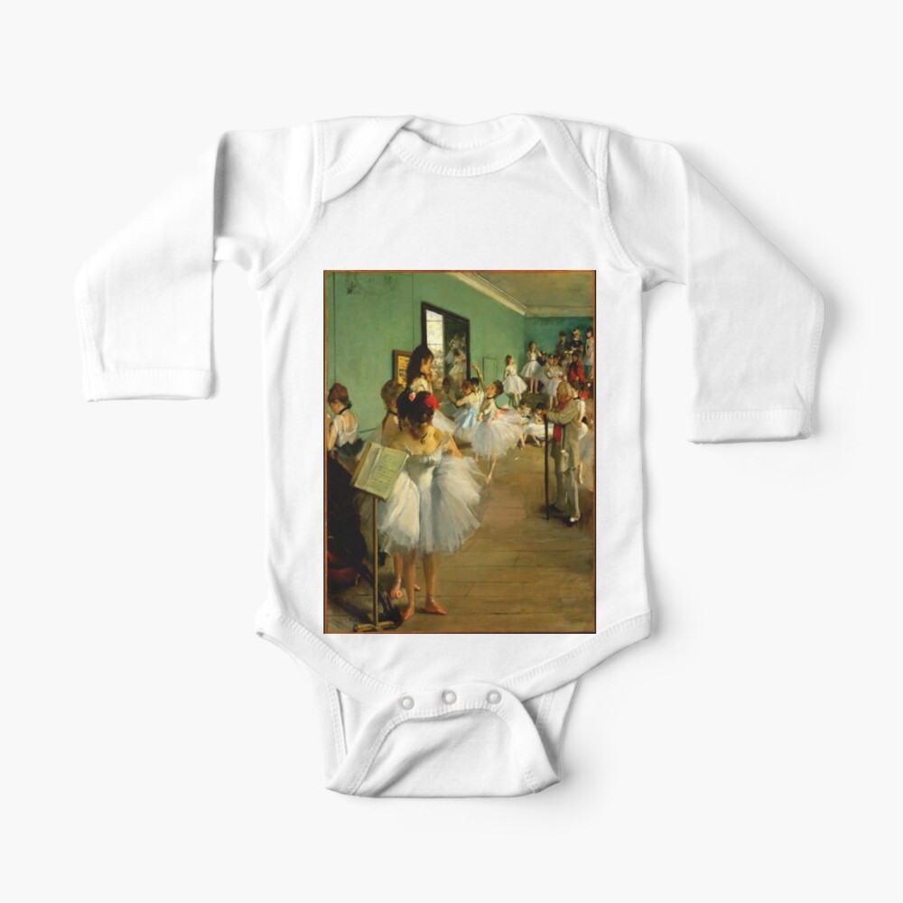 Edgar Degas The Dance Class Ballerinas On View At The Met Gallery 815 Baby One Piece By Gascondi Redbubble