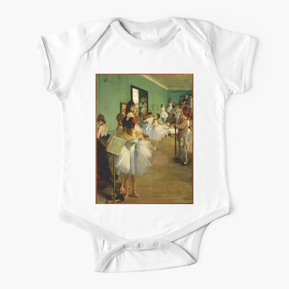 Edgar Degas The Dance Class Ballerinas On View At The Met Gallery 815 Baby One Piece By Gascondi Redbubble