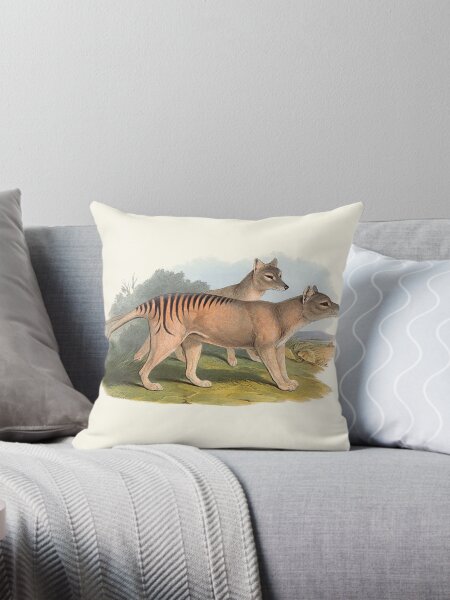 Item preview, Animals Of Australia The Tasmanian Tiger Or Thylacine designed and sold by JoolyA.