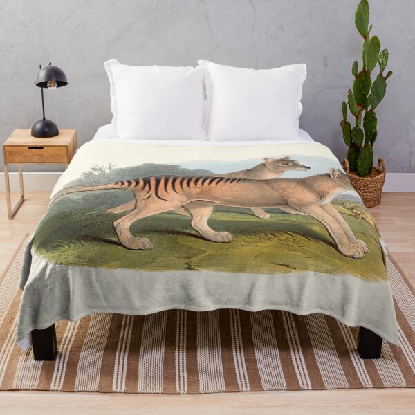 Item preview, Animals Of Australia The Tasmanian Tiger Or Thylacine designed and sold by JoolyA.