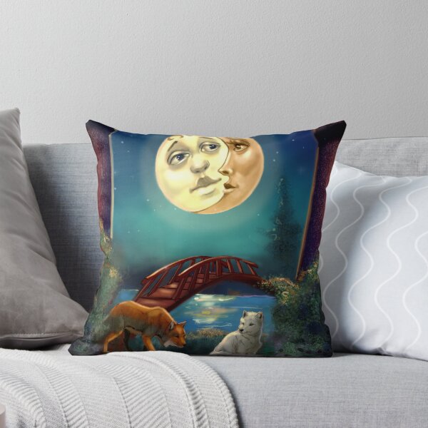 Item preview, The Moon - Tarot Image  designed and sold by kaitmatthewsart.