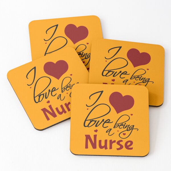 Item preview, Gift For Nurse I Love Being A Nurse designed and sold by hamid2d.