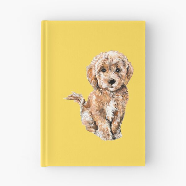 Item preview, Poodle/ Goldendoodle Puppy Watercolor Illustration designed and sold by Uplift Illustrations.