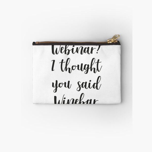 Item preview, Webinar? I thought you said Winebar designed and sold by YYZDesign.