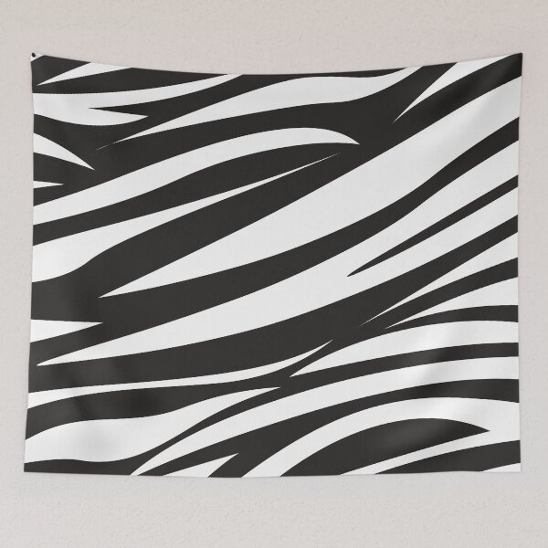 Item preview, Black and White Zebra Pattern designed and sold by thehonestjoe.