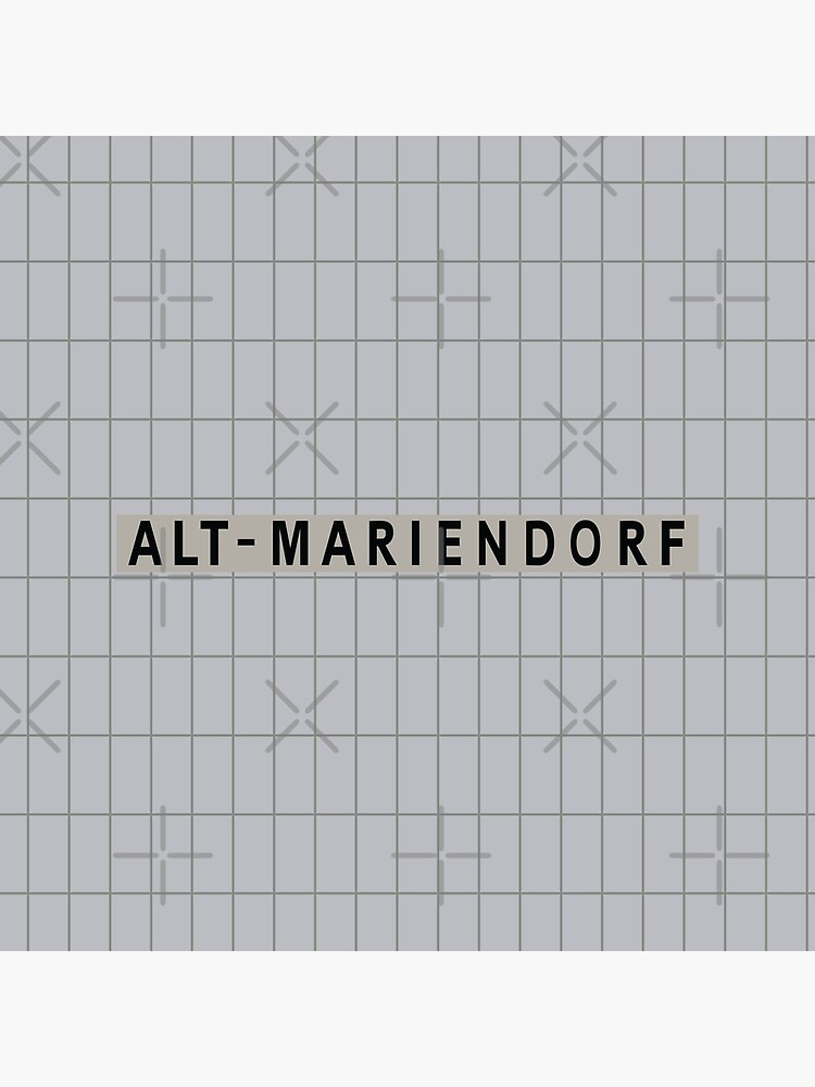 Alt-Mariendorf Station Tiles (Berlin) by in-transit