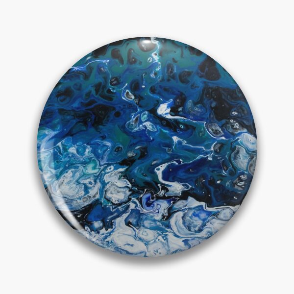 Item preview, Icy Eyes Fluid Art designed and sold by dimeck.
