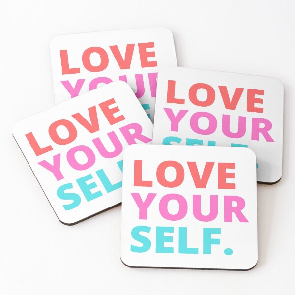 Item preview, Love Yourself motivational quote.  designed and sold by milkasweet.