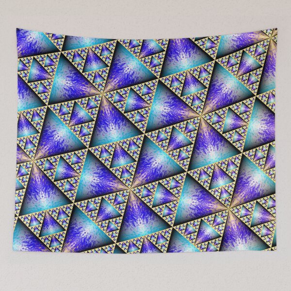 Item preview, Sierpinski Fractal Fantasy 63 designed and sold by Manny Lorenzo.