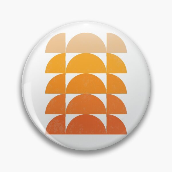 Item preview, Orange Mid Century Modern Retro Sunset designed and sold by Inogitna Designs.