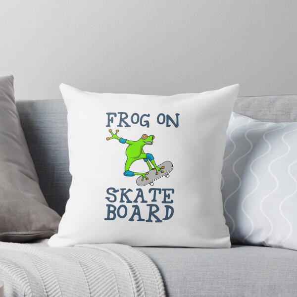 Item preview, Frog on skateboard designed and sold by aktiveaddict.