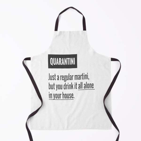 Item preview, Quarantini- Funny Quarantine designed and sold by Mriganka Gogoi.