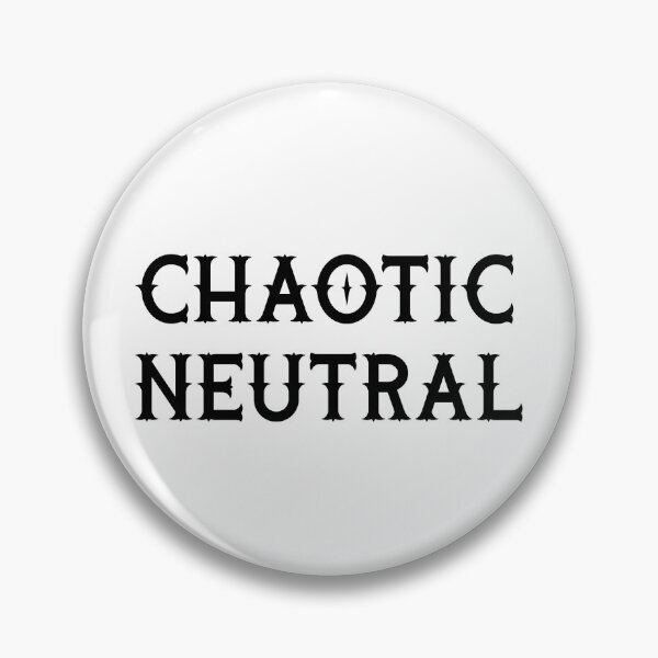 Item preview, Chaotic Neutral designed and sold by DoodleDashCollective.