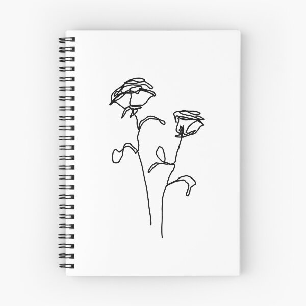 Aperçu de l'œuvre Roses de griffonnage créée et vendue par HelloGrackle.