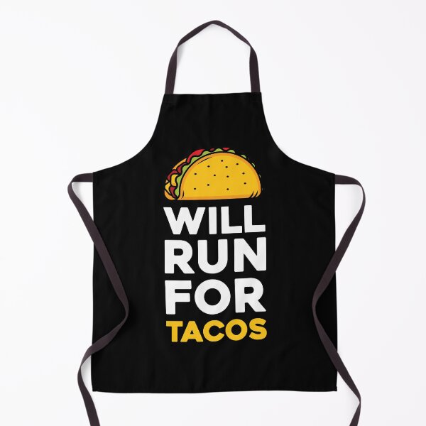 Item preview, Will Run For Tacos Funny designed and sold by AnastasiaDesign.