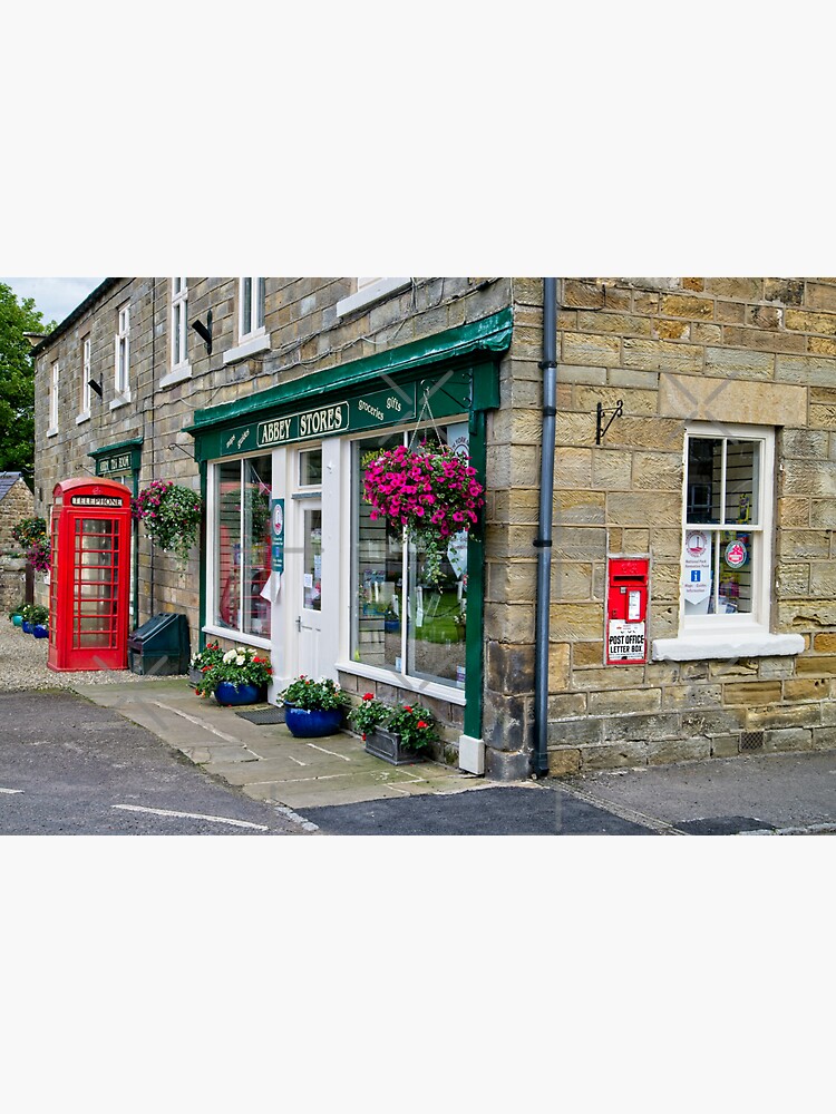 "Rosedale Abbey Village Shop, Yorkshire" Sticker for Sale by MartynUK