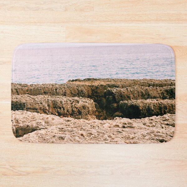 Item preview, Blue Ocean Waves Cliffs Landscape  designed and sold by NelBo.