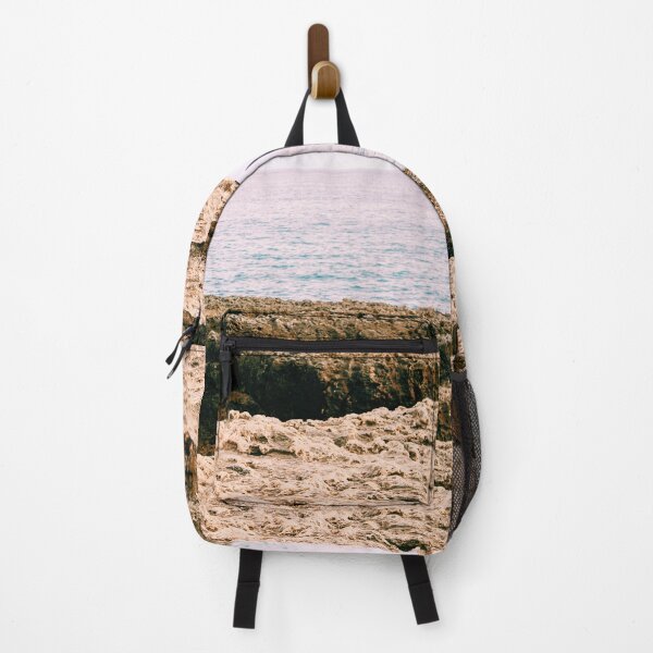 Item preview, Blue Ocean Waves Cliffs Landscape  designed and sold by NelBo.