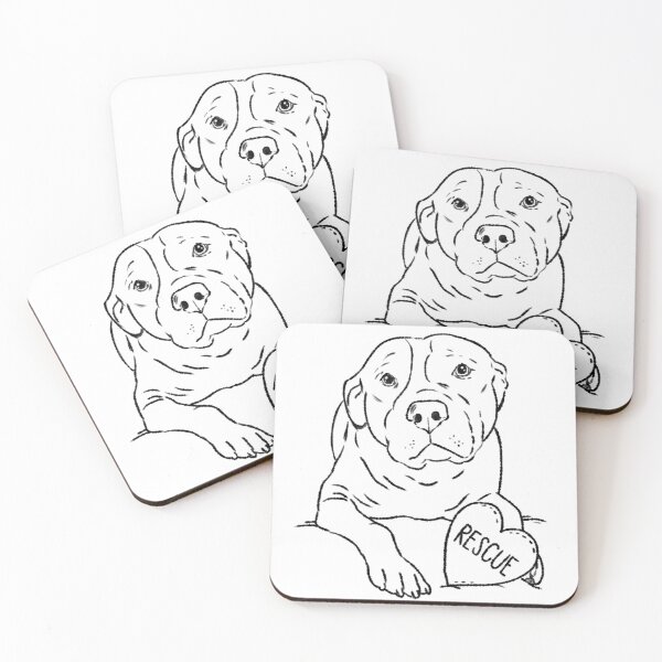 Item preview, Rescue Pit Bull, Pitbull Love, Pittie Mom, Adopt Don't Shop designed and sold by Furkid Studio.