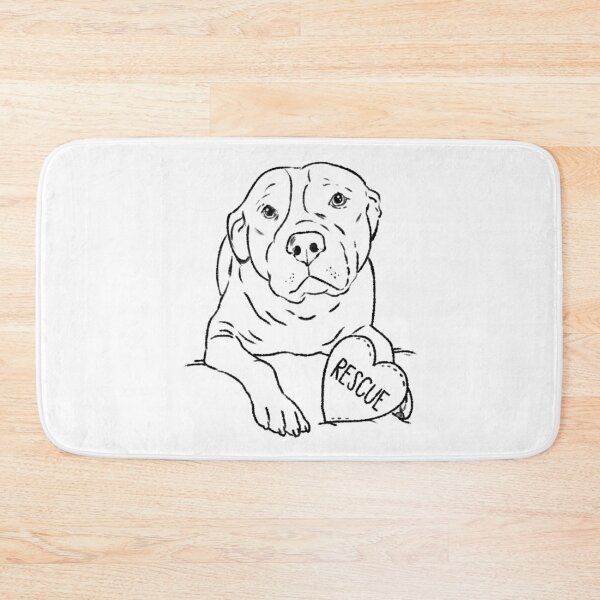 Item preview, Rescue Pit Bull, Pitbull Love, Pittie Mom, Adopt Don't Shop designed and sold by Furkid Studio.