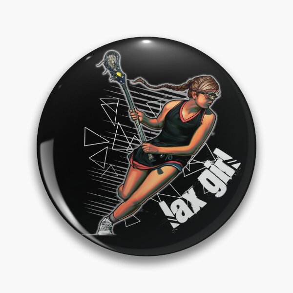 Item preview, Lax Girl Lacrosse Player designed and sold by norules.