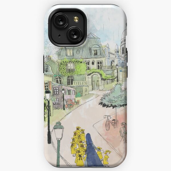 Item preview, Madeline Paris Street Watercolor designed and sold by elopez7228.