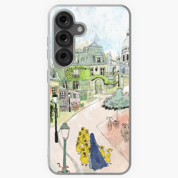 Item preview, Madeline Paris Street Watercolor designed and sold by elopez7228.