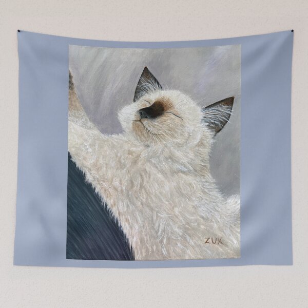 Item preview, Ragdoll Cat Portrait  designed and sold by KarenZuk.