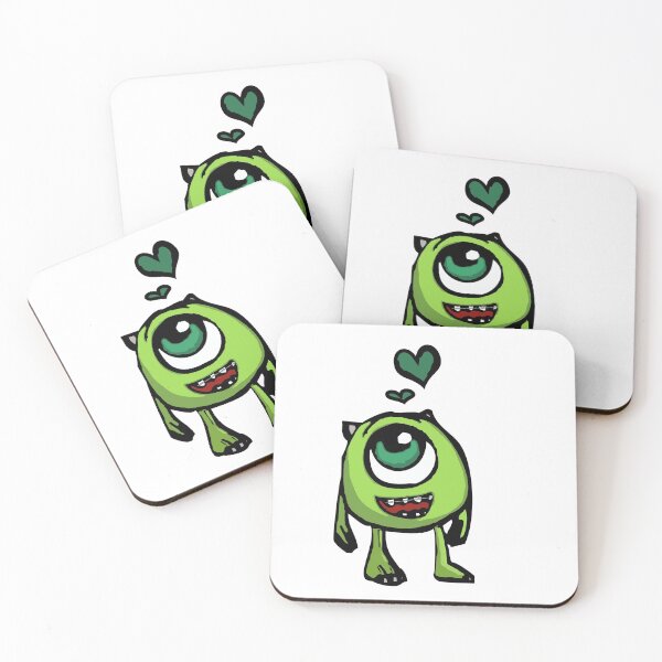 Item preview, Baby Mike Wazowski in love designed and sold by SoyNutri.