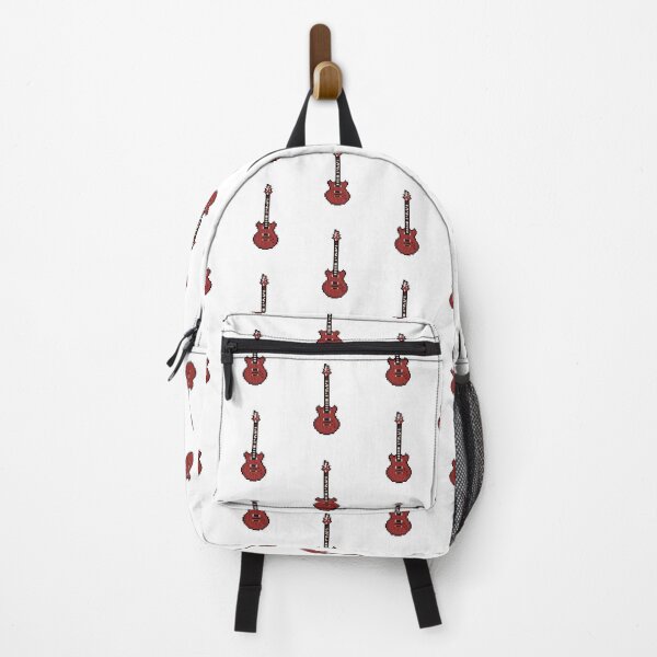 Item preview, Bent Red Pixel Style Guitar (Upright) designed and sold by gkillerb.
