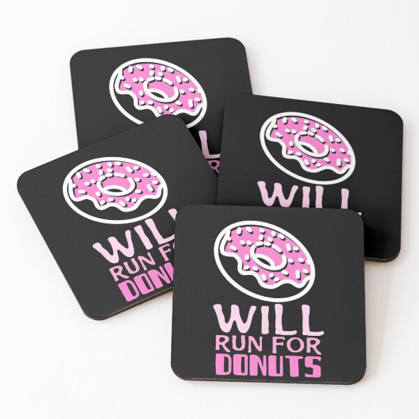 Item preview, Will Run For Donuts designed and sold by AmberSiraj.