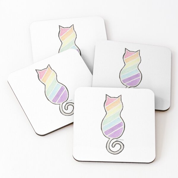 Item preview, rainbow cat designed and sold by angeldarkling.