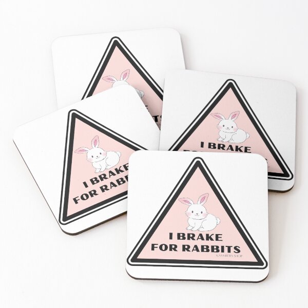Item preview, Always Brake for Bunnies designed and sold by KaymediaDesign.