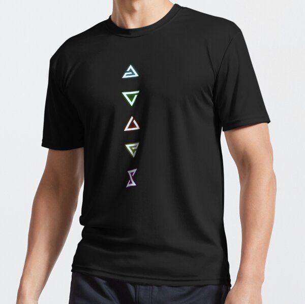 Witcher Magic Signs Active T-Shirt