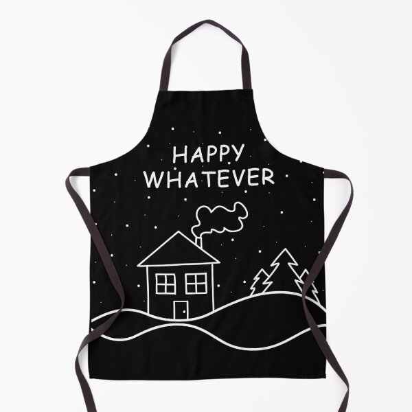 Item preview, HAPPY WHATEVER (Winter Scene) designed and sold by SarcasticWords.