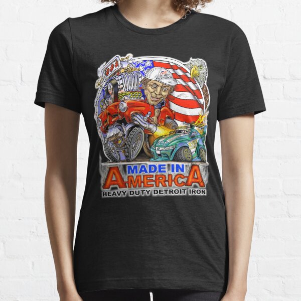 Detroit Iron Made in America Essential T-Shirt