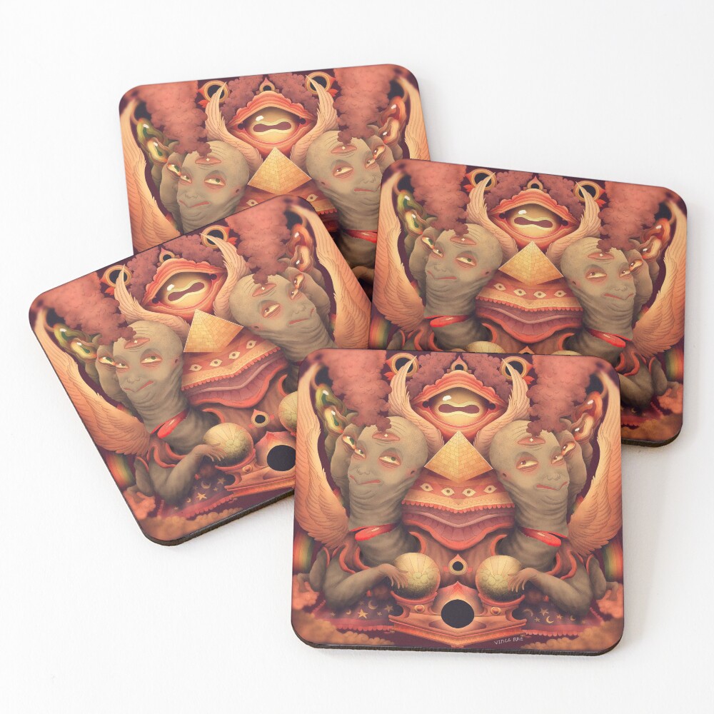 Item preview, Coasters (Set of 4) designed and sold by Preterthings.