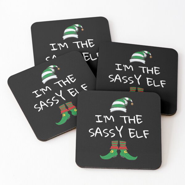 Item preview, I'm The Sassy  Elf Christmas Matching Family Outfit Merry Xmas Sassy Elf Gift designed and sold by FunnySunny T-Shirts.