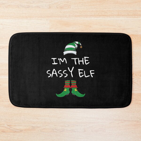 Item preview, I'm The Sassy  Elf Christmas Matching Family Outfit Merry Xmas Sassy Elf Gift designed and sold by FunnySunny T-Shirts.