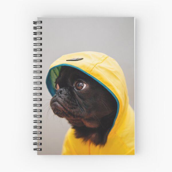 Item preview, Yellow Raincoat Pug Dog designed and sold by Alladin7.