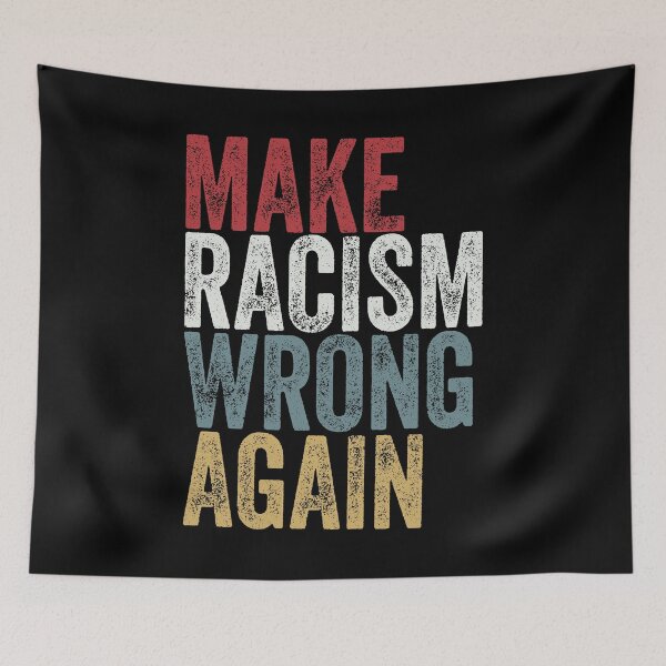 Item preview, Make Racism Wrong Again Stickers Black Lives Matter Stickers designed and sold by MagicBoutique.