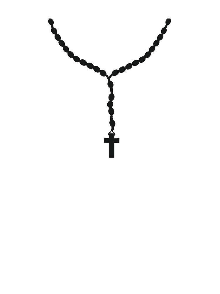 Black Onyx Beads with Steel Cross Pendant Necklace NKRA620BK | Miner's Den  Jewelers | Royal Oak, MI