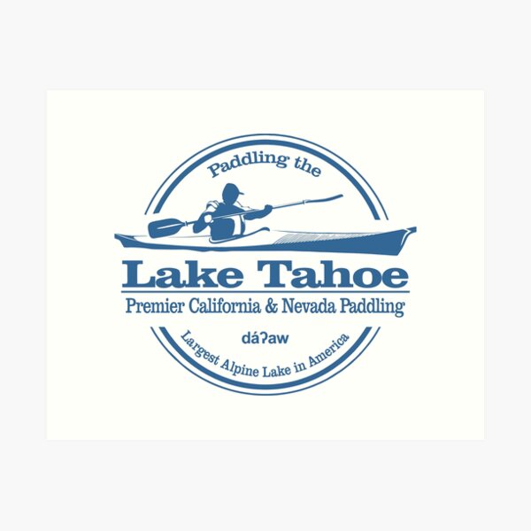 Lake Tahoe (SK) Art Print