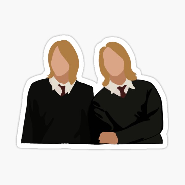 Fred And George Pack Stickers | Redbubble