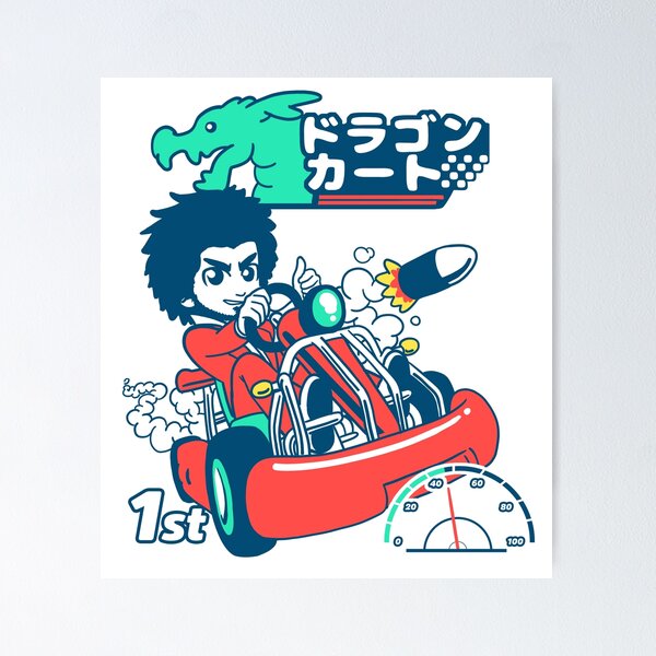 Item preview, Ichiban Dragon Kart designed and sold by Fitas Artwork.