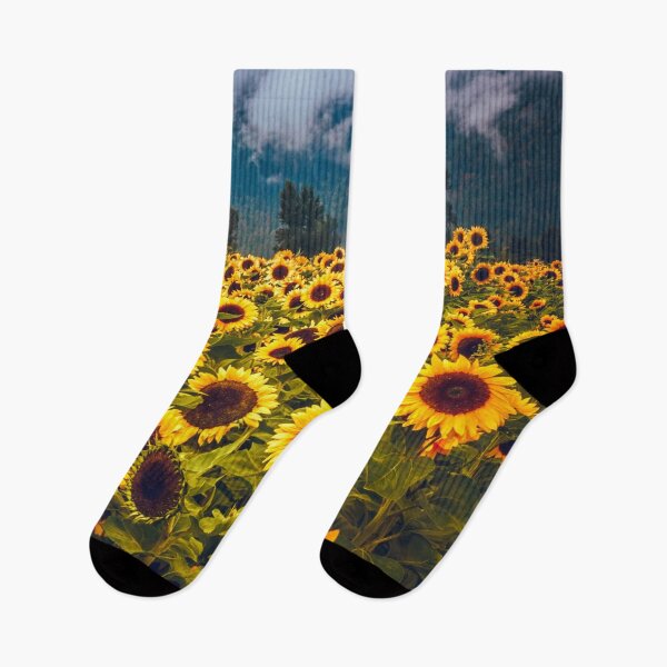 Item preview, Sunflower Field Landscape Flowers Yellow designed and sold by mwagie.